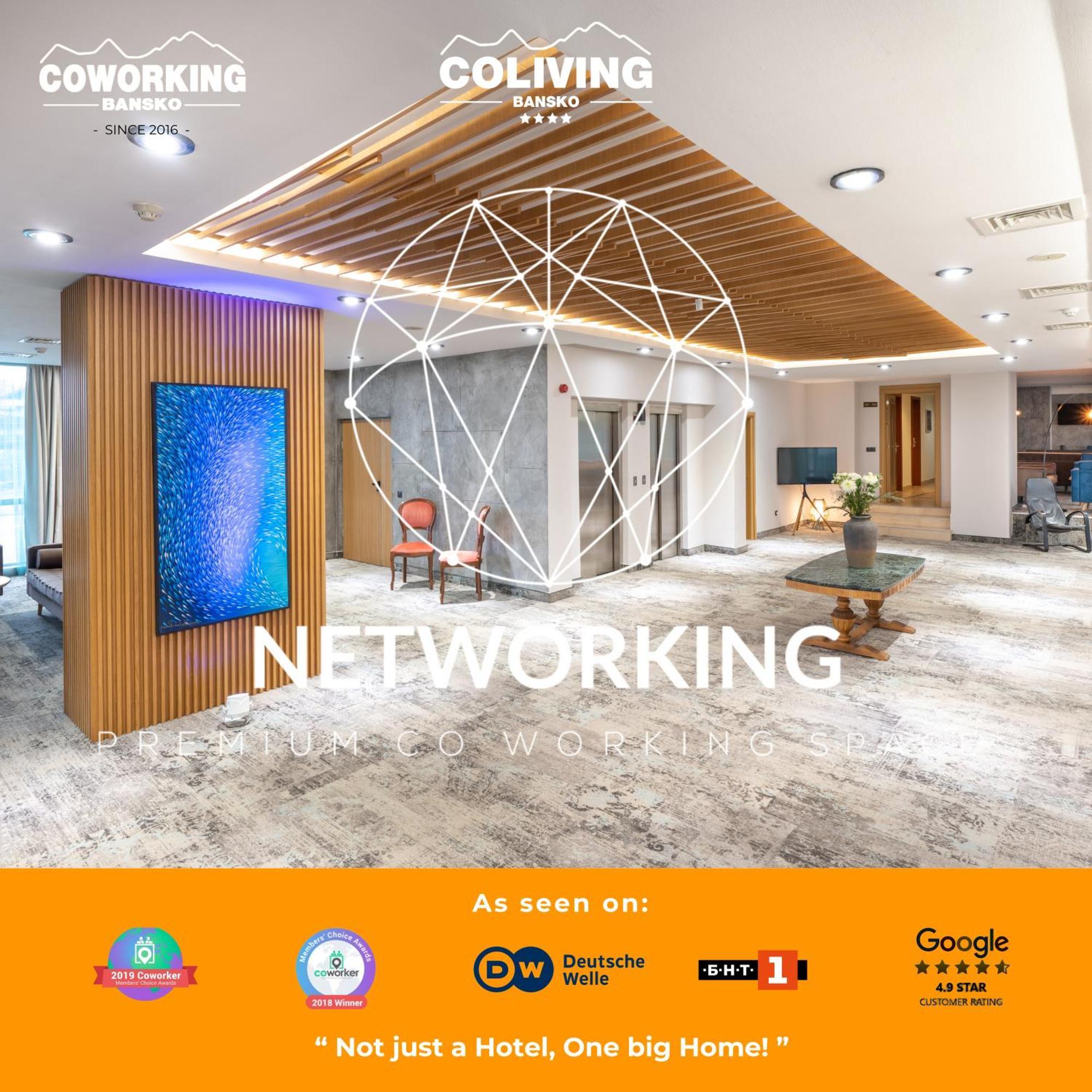 Coliving Bansko, The Social Hotel By Networking Premium Exteriör bild